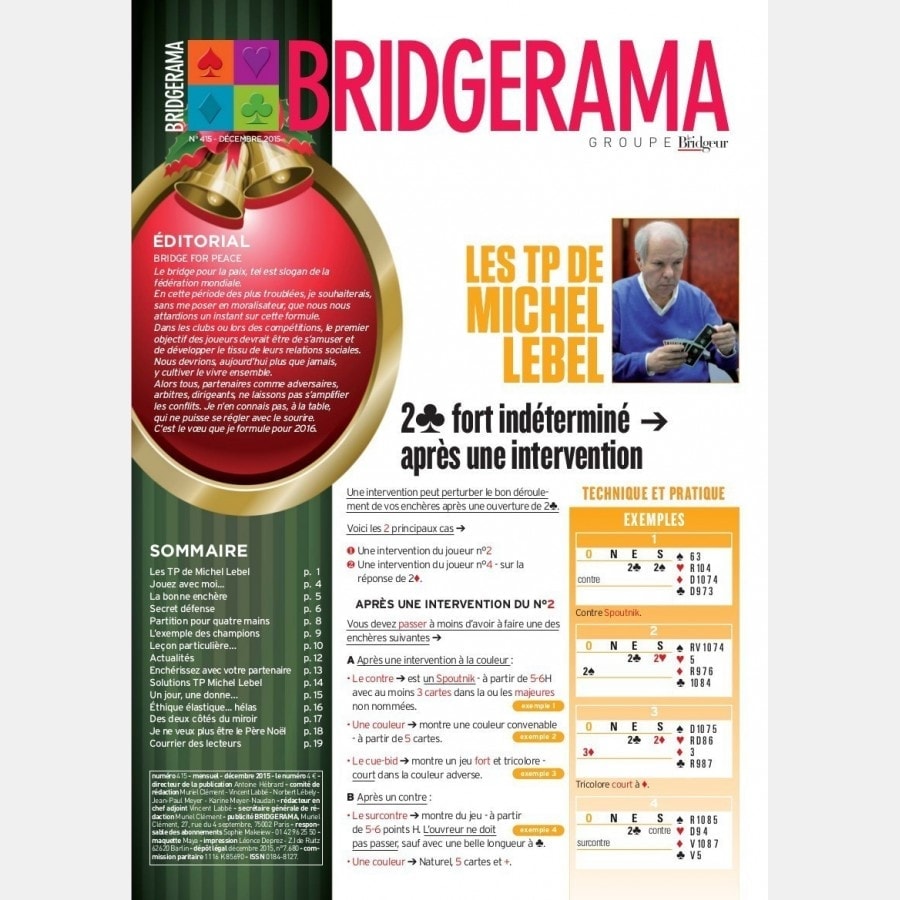 Bridgerama - Décembre 2015 rama_415 Anciens numéros