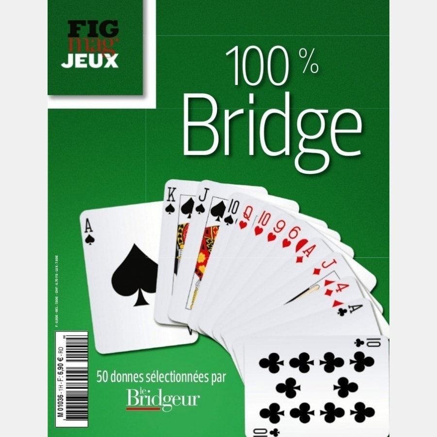 100% Bridge Le Figaro Magazine Jeux N°1 LIV2198B Librairie