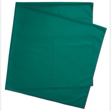 Plain green play mat