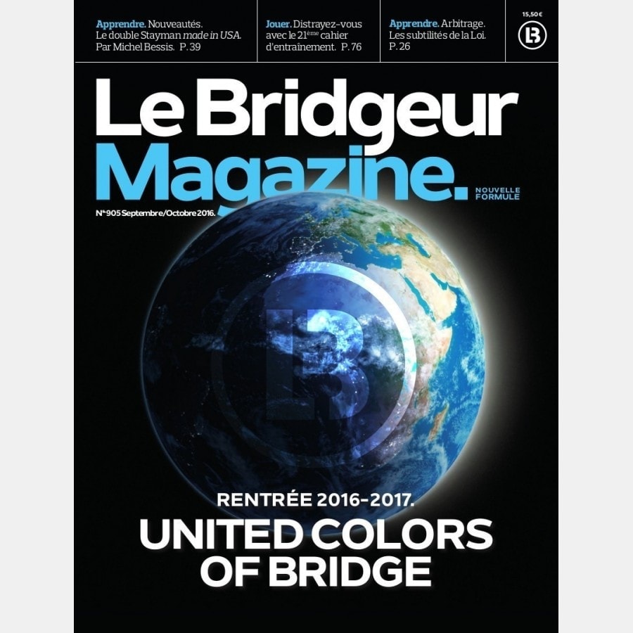 Le Bridgeur - Septembre 2016 bri_journal905 Anciens numéros
