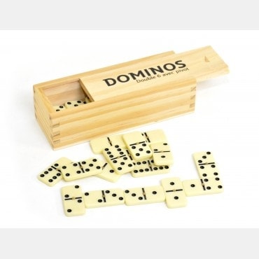 Double 6 dominoes with pivot