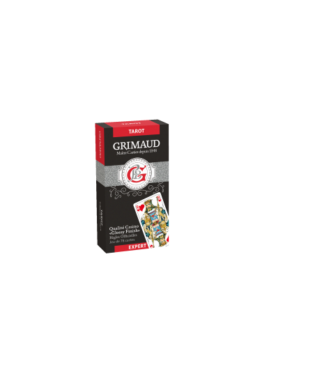 Coffret multijeux façon cuir noir Grimaud expert COF1502 Cartes à jouer