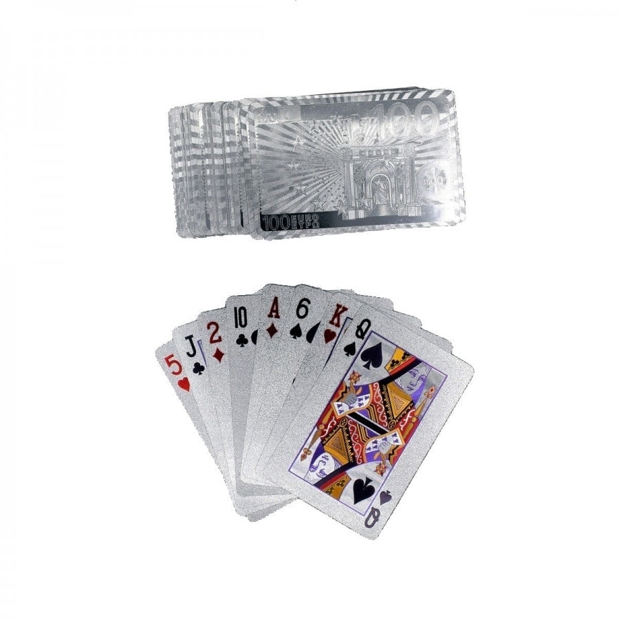 Jeux de cartes ARGENTEES CAR1087 Cartes à jouer