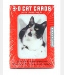 Jeu de cartes chats en 3D CAR7441 Cartes à jouer