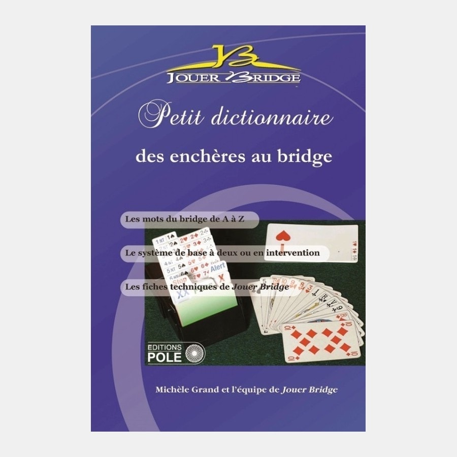 Petit dictionnaire des enchères au bridge LIV2228 Librairie