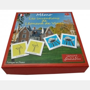 Mémo sur les inventions de Léonard de VINCI JEU1145 Jeux