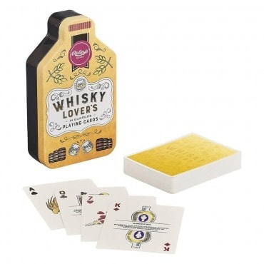Whiskey decor playing cards