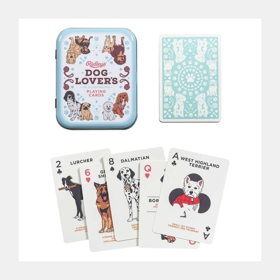 Cartes à jouer décor chiens CAR7481 Cartes à jouer