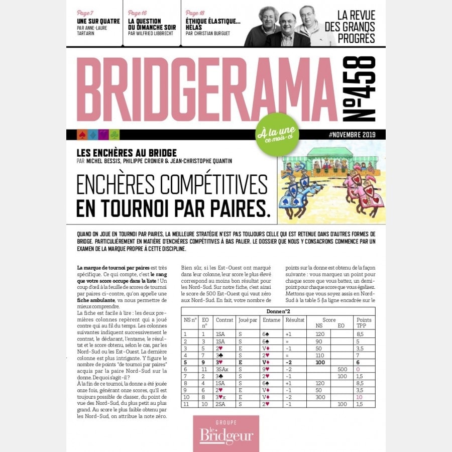 Bridgerama - Novembre 2019 rama_458 Anciens numéros