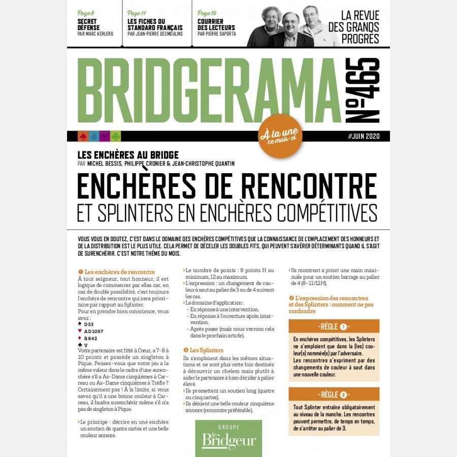 Bridgerama - Juin 2020 rama_465 Anciens numéros