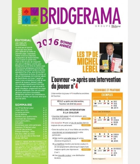Bridgerama - Janvier 2016 rama_416 Anciens numéros