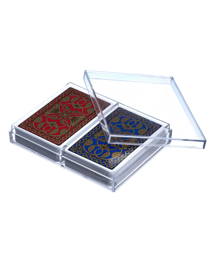 Coffret de cartes concorde 4 couleurs CAR1036A Cartes à jouer