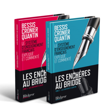 Pack Tome 1 et 2 collection Les Enchères au Bridge PAC2016 Librairie