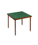 Table de bridge coloris chêne 82x82 cm TAB9033 Tables et tablettes