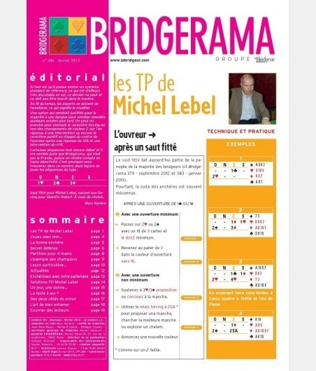 Bridgerama - Février 2013 rama_384 Anciens numéros