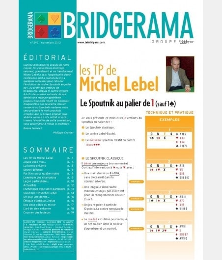 Bridgerama - Novembre 2013 rama_392 Anciens numéros