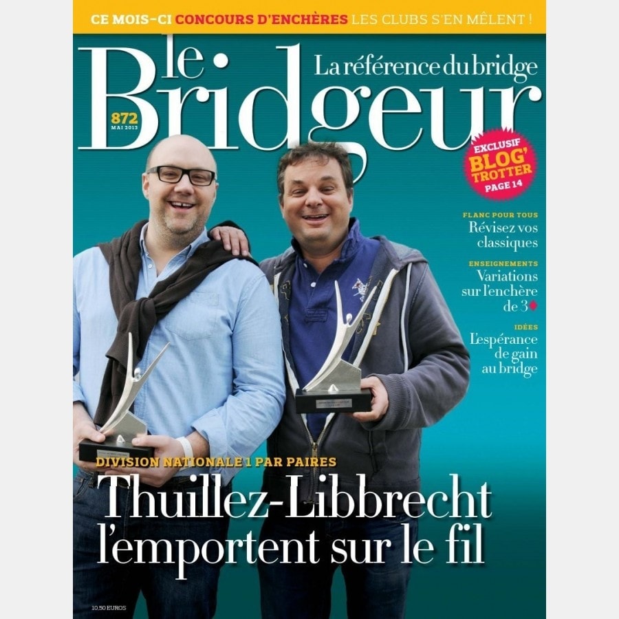 Le Bridgeur - Mai 2013 bri_journal872 Anciens numéros