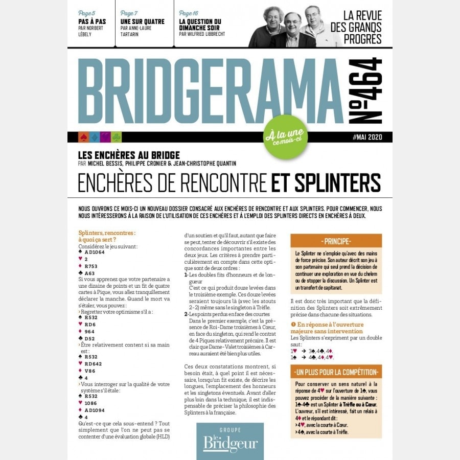 Bridgerama - Mai 2020 rama_464 Anciens numéros