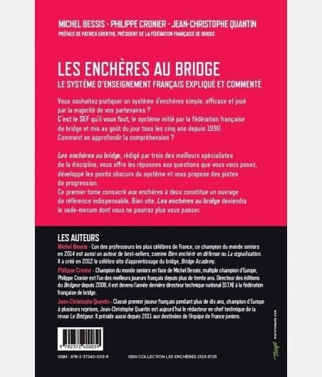 Les Enchères au Bridge : Tome 1 LIV10273 Librairie