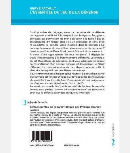 L'Essentiel du Jeu de la Défense LIV1164 Librairie