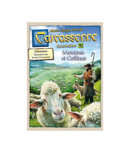Carcassonne extension Moutons et Collines JEU55823 Jeux de société