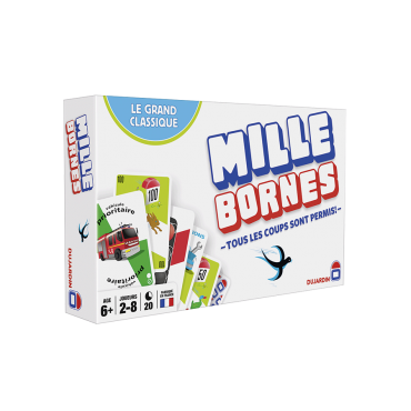 Mille Bornes classique JEU5810 Jeux de société