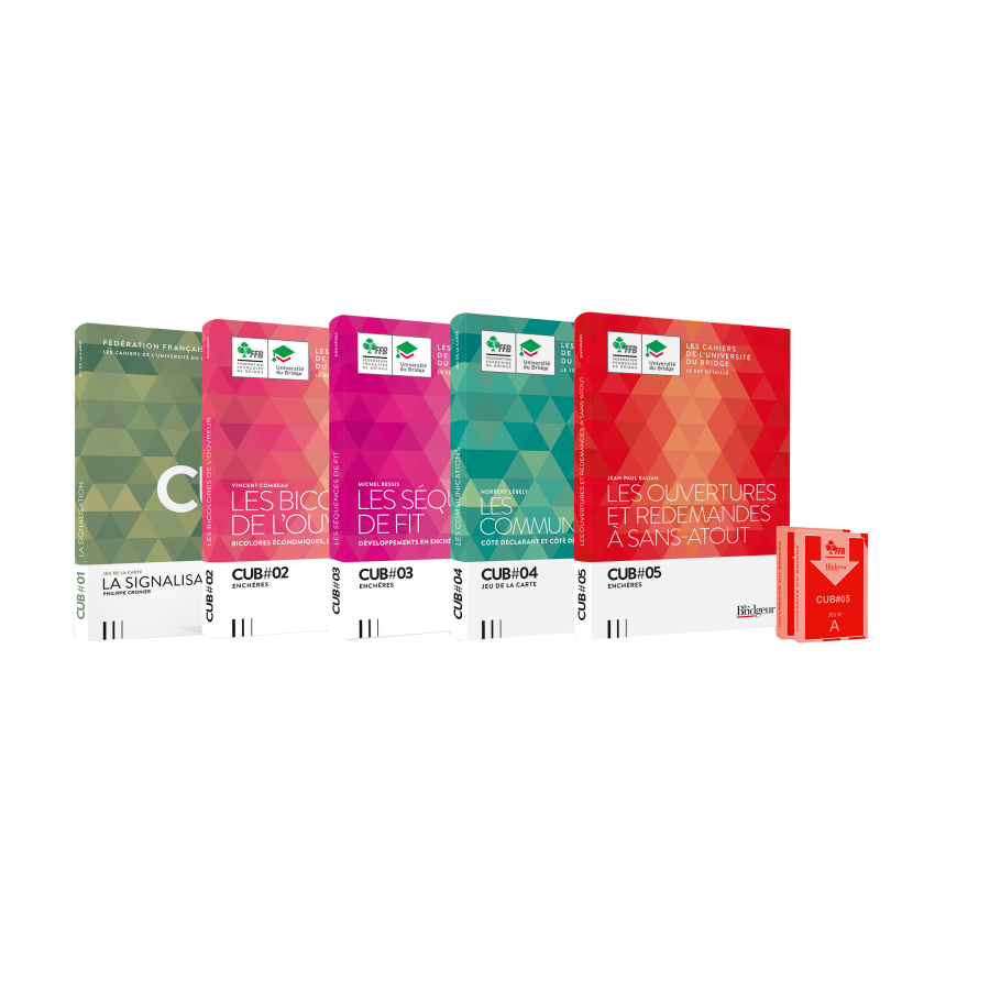 Pack - 5 volumes de la collection CUB PAC2501 Librairie