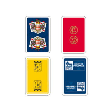 Jeu de cartes à personnaliser avec votre logo CAR9600 Cartes à jouer