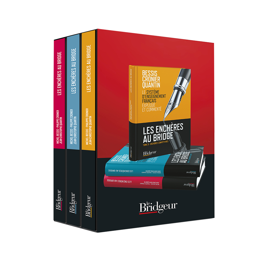 Pack Tome 1, 2 et 3 Les Enchères au Bridge Coffret Collector PAC2017 Librairie