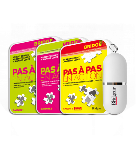 Pack des 3 saisons de Pas à Pas Clé USB PACLOG17USB Clés USB