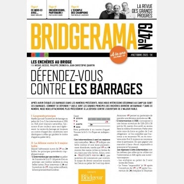Bridgerama - Octobre 2021 numérique ou papier rama_num_pap479 Derniers numéros BRIDGERAMA