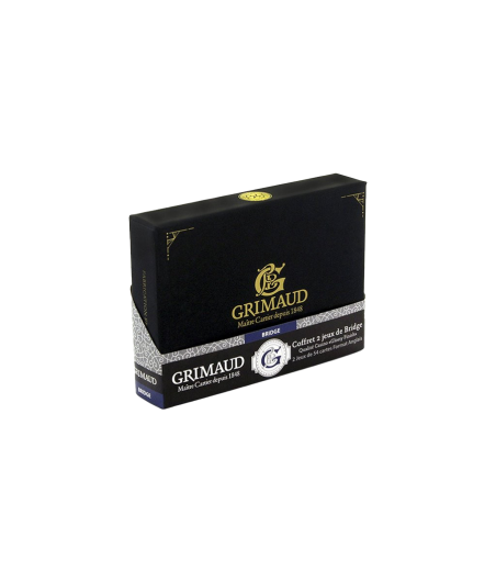 Coffret jeu de bridge Grimaud Maitre Cartier CAR20081 Accueil