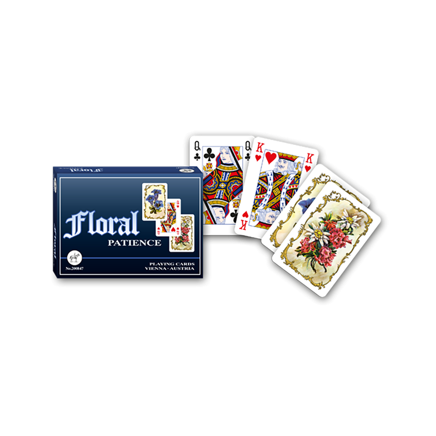 Cartes Piatnik Floral Patience Solitaire CAR5503 Accueil Cartes Piatnik Floral Patience Solitaire CAR5503 Accueil