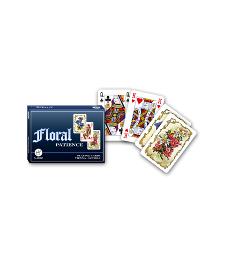 Cartes Piatnik Floral Patience Solitaire CAR5503 Accueil