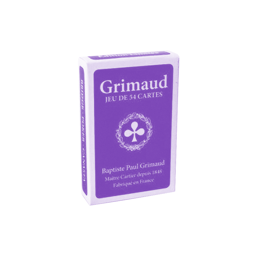 Cartes Grimaud Fluo Violet CAR1058 Cartes à jouer Cartes Grimaud Fluo Violet CAR1058 Cartes à jouer