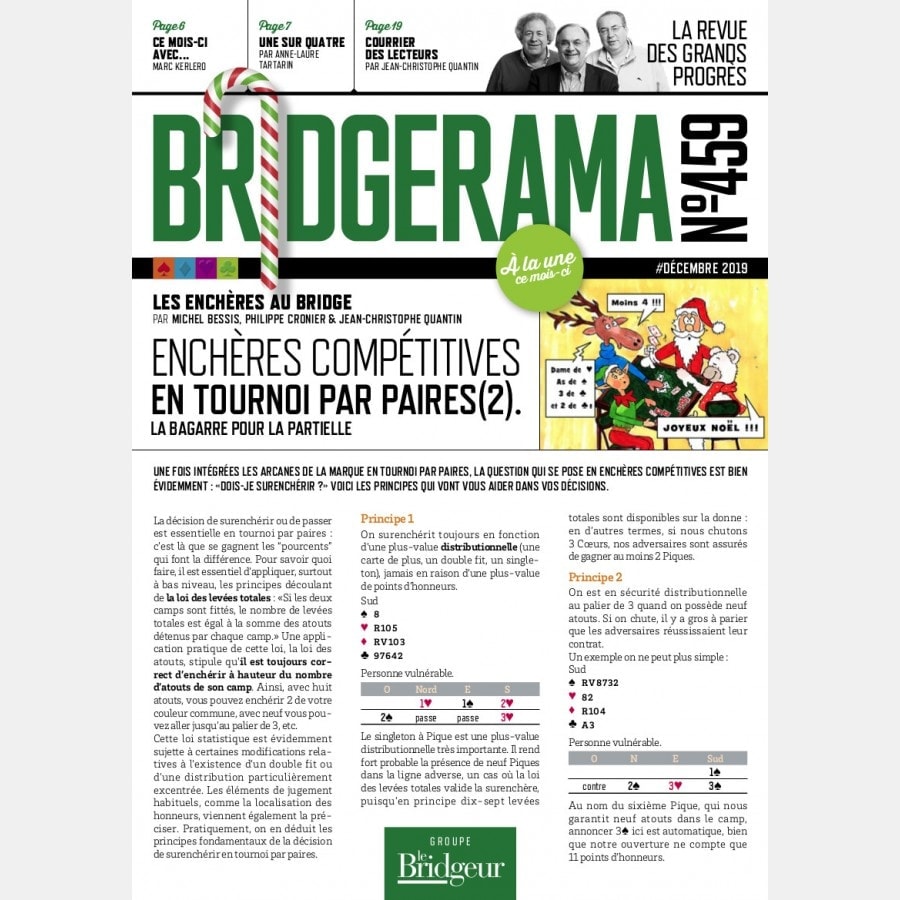 Bridgerama - Décembre 2019 RAMA_PAP459 Anciens numéros Bridgerama