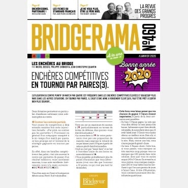 Bridgerama - Janvier 2020 RAMA_PAP460 Anciens numéros Bridgerama