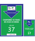 Jeux Fléchés - Niveau débutant CAR91 Cartes fléchées FFB