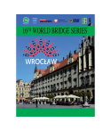 World Bridge games Wroclaw 2022 LIV3791 Librairie