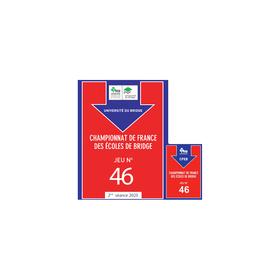 Jeux fléchés - Niveau avancé CAR90 Cartes fléchées FFB Jeux fléchés - Niveau avancé CAR90 Cartes fléchées FFB