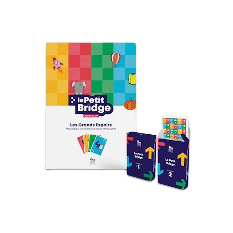 Manuel Petit Bridge + 2 jeux fléchés PAC1060 Cartes fléchées FFB