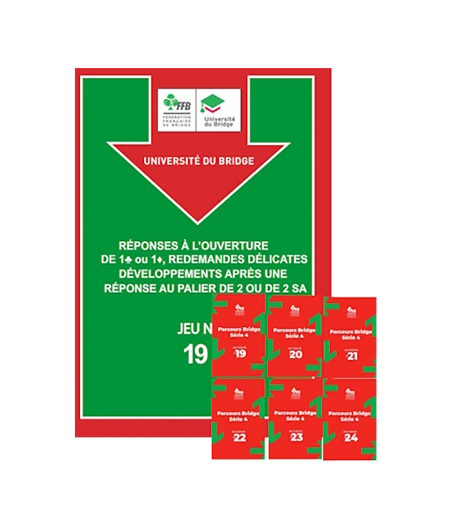 Jeux fléchés - Perfectionnement pour tous - série 4 CAR9513 Cartes fléchées FFB