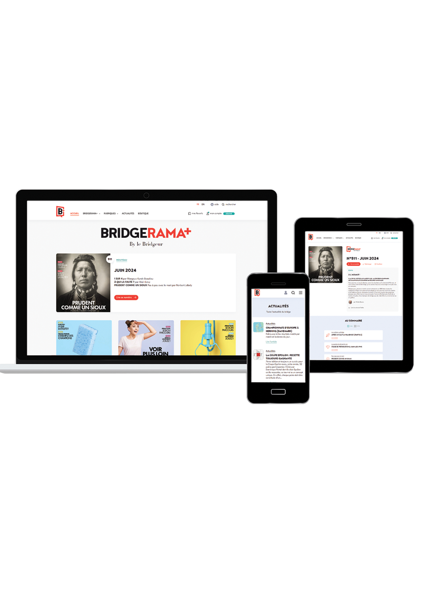 S'abonner à BRIDGERAMA+ numérique