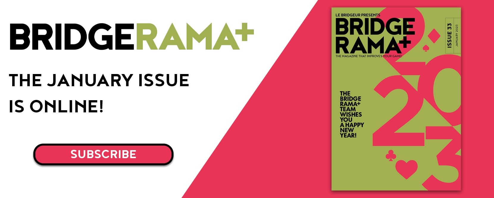 BRIDGERAMA+ Bridge magazine